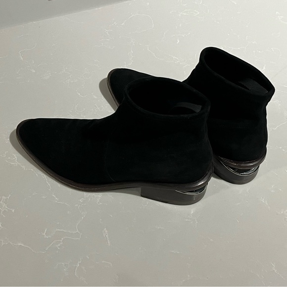 Alexander Wang Kori Stretch Suede Bootie - Picture 3 of 10